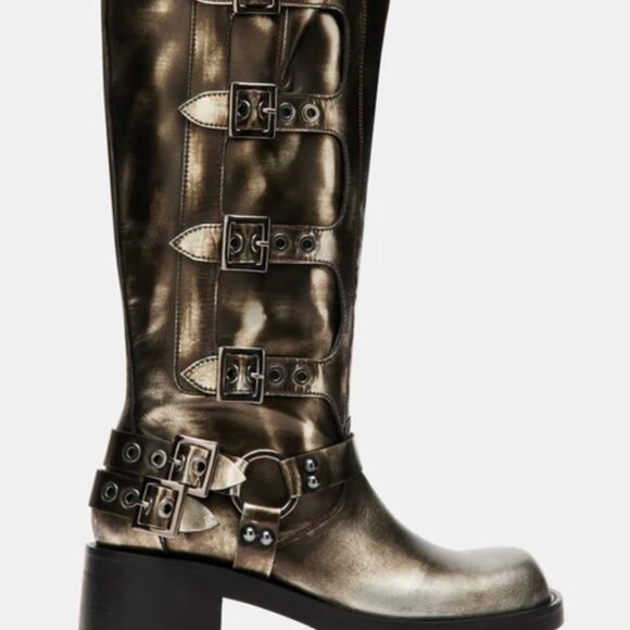 Steve Madden Rocky - Silver Distressed - Picture 1 of 9